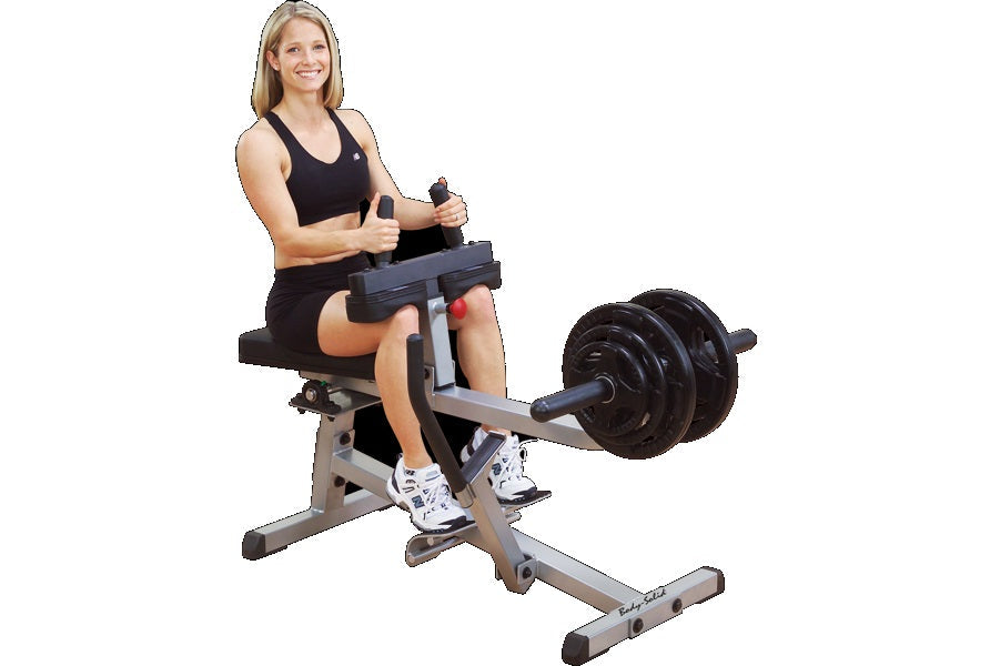 Body Solid Commercial Seated Calf Raise Machine - Heavy Duty Gym Equipment for Home & Commercial Use - Perfect for Leg Workouts & Strength Training