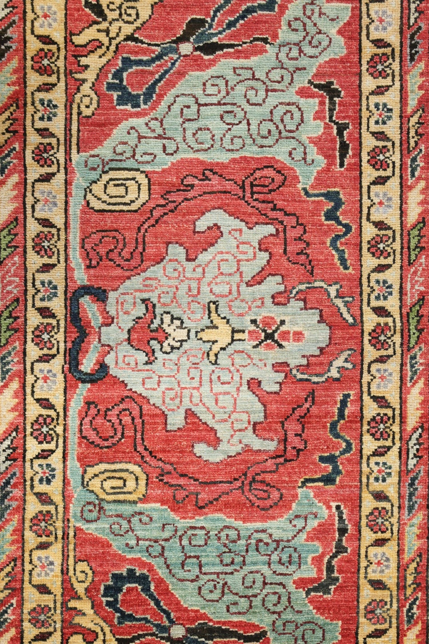 Handwoven Arabesque Bijar Tribal Rug - Traditional Persian Design, J74920 - Perfect for Boho Home Decor, Living Room, Bedroom & Office