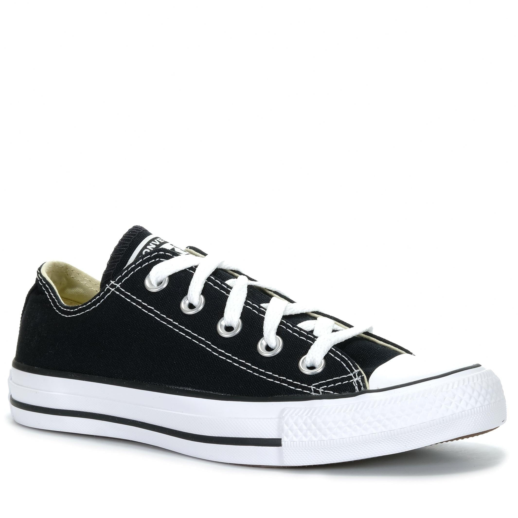 Converse Chuck Taylor All Star Low Top Sneakers - Classic Black Canvas Shoes for Men & Women | Casual Wear, Street Style & Everyday Comfort