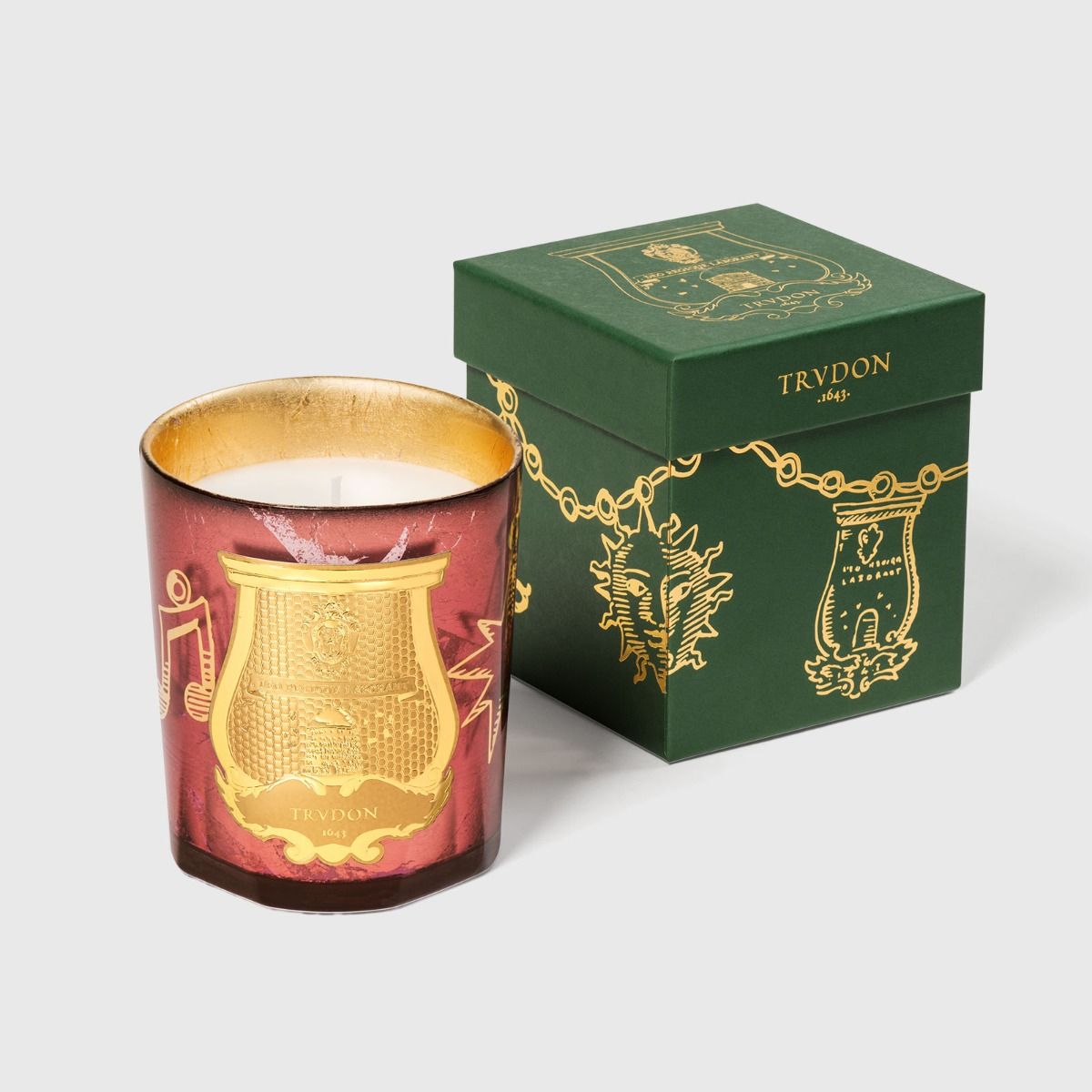 Cire Trudon Felice Scented Candle - Luxury Home Fragrance for Relaxation & Romantic Ambience | Perfect for Bedroom, Bathroom & Spa Decor
