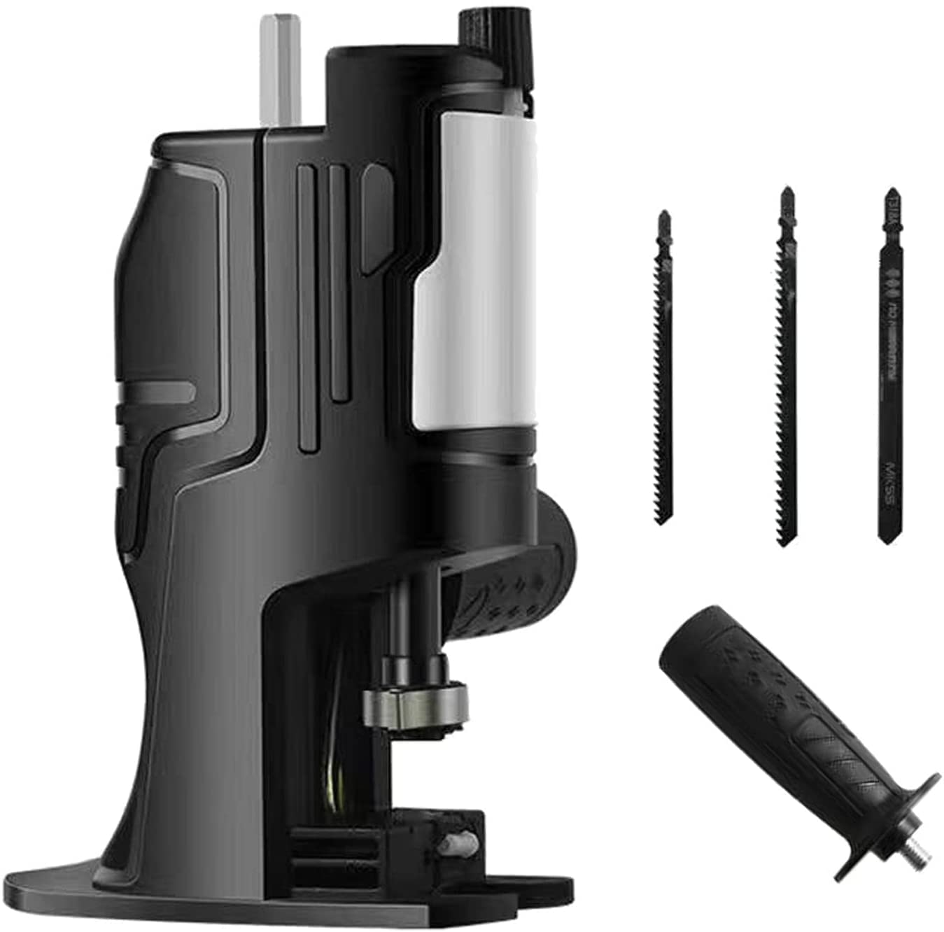 XWZ Reciprocating Saw - Electric Drill Adapter for Woodworking, DIY Cutting Tool - Portable & Easy to Use for Home Projects, Carpentry, and Construction Work