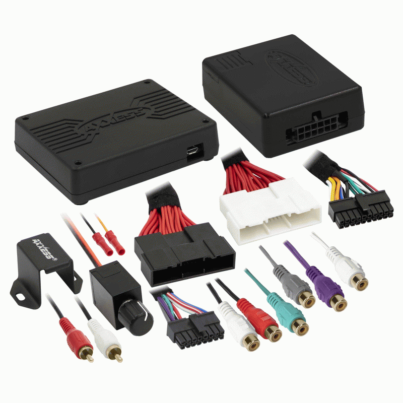 AXDSPL HK4 Amplifier Add-On Line Converter & 6-Channel DSP for 2013-2020 Hyundai KIA Vehicles - Digital SPDIF Audio Processor for Car Stereo Upgrades & Enhanced Sound System Installation
