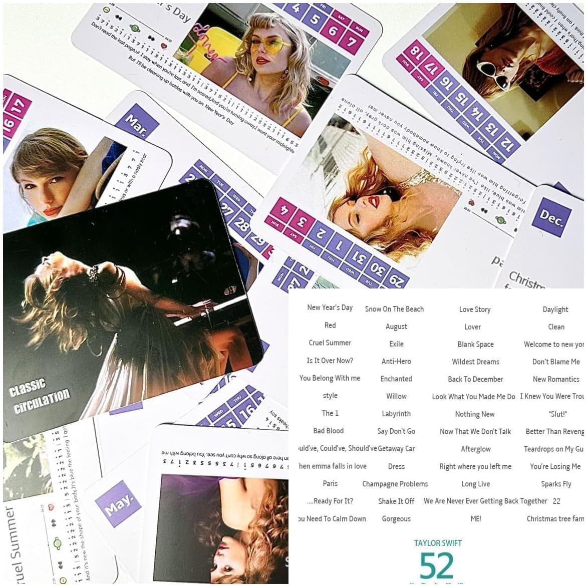 2025 Playable Piano Desk Calendar - White Mini Piano with 52 Music Scores on 27 Cards | Unique Musical Gift for Family, Friends & Music Lovers | Perfect for Office, Home Decor & Piano Enthusiasts