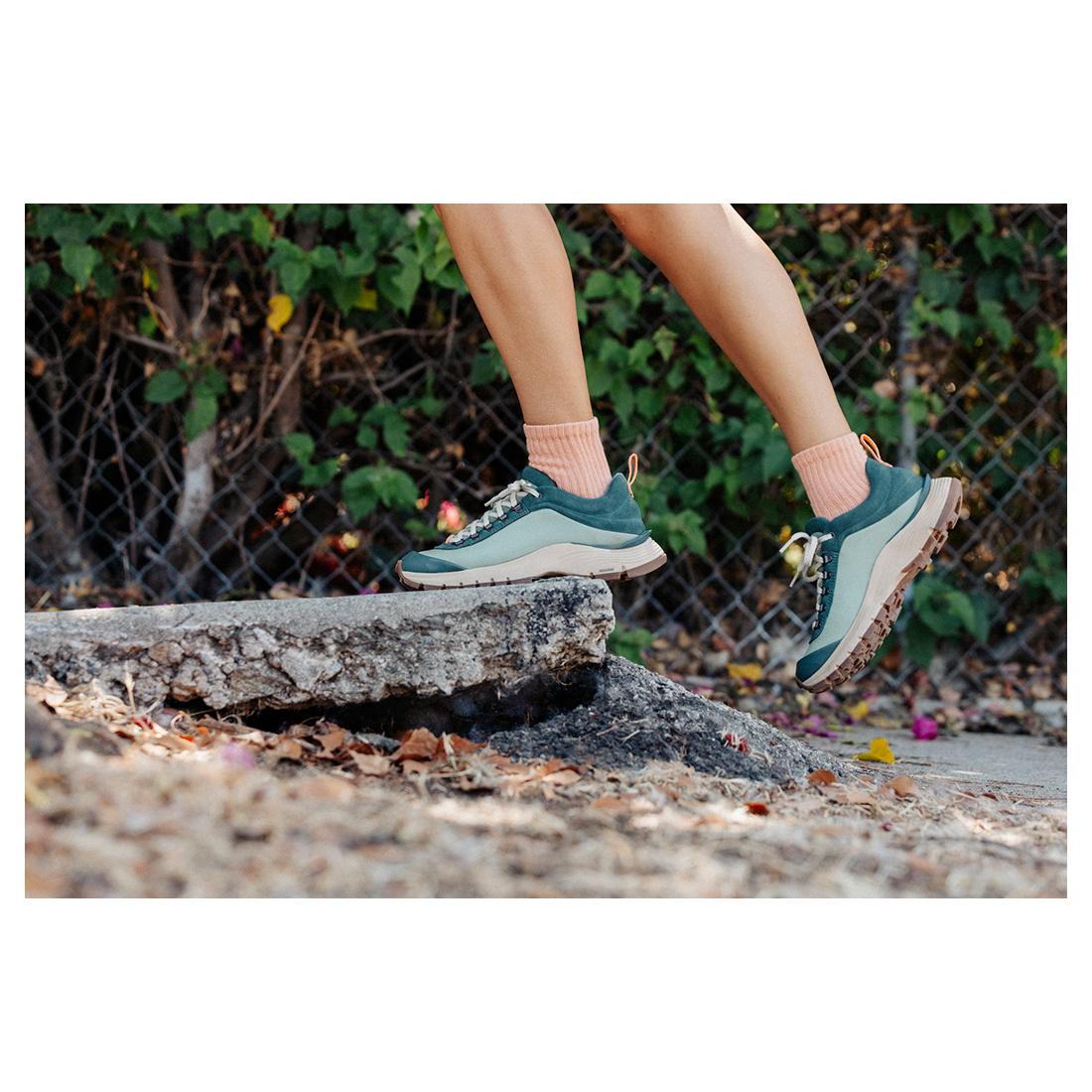 Women's Trail Trainer Running Shoes - Lightweight Hiking & Outdoor Sneakers in Oil Green/Jungle Green - Perfect for Trail Running, Hiking & Gym Workouts