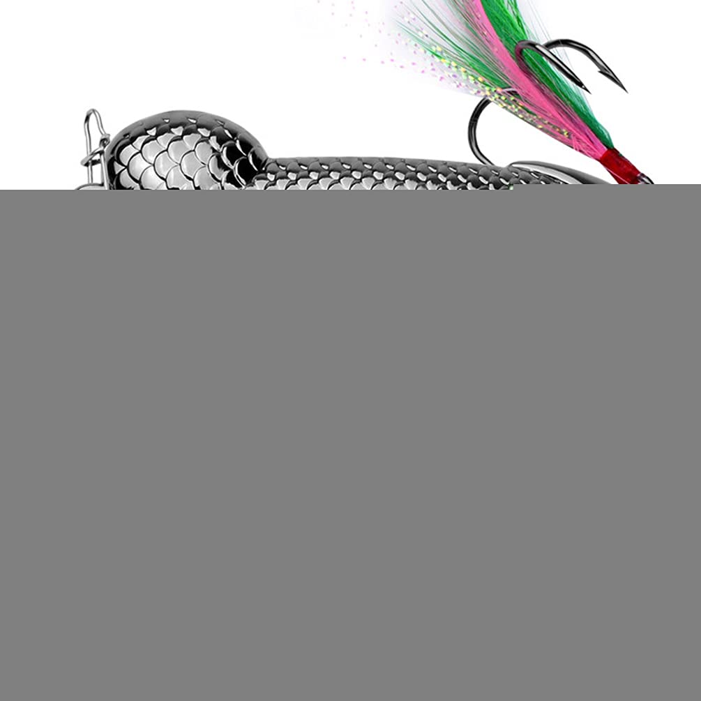 Premium Metal Jig Fishing Lures for Bass, Trout & Walleye - Deep Sea & Freshwater Jigging Lures with Long Shot Slots Hook - Ideal for Saltwater & Freshwater Fishing Adventures