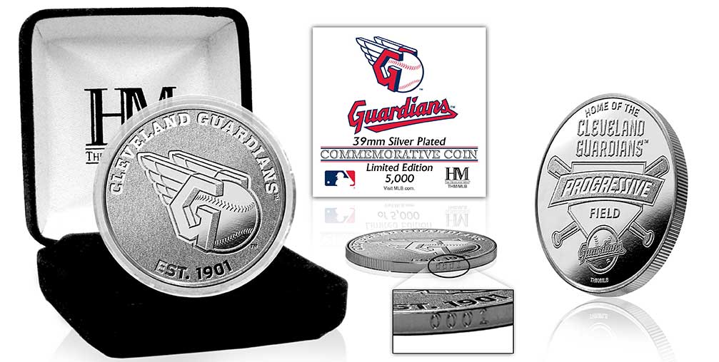 Cleveland Guardians Silver Mint Coin - Limited Edition Collectible for Baseball Fans, Perfect for Gifts, Display, and Memorabilia Collections