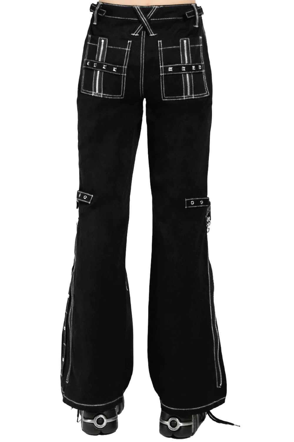 Comfortable Night Pants for Women & Men - Soft Sleepwear Lounge Pants [Black/White] - Perfect for Sleeping, Lounging & Relaxing at Home