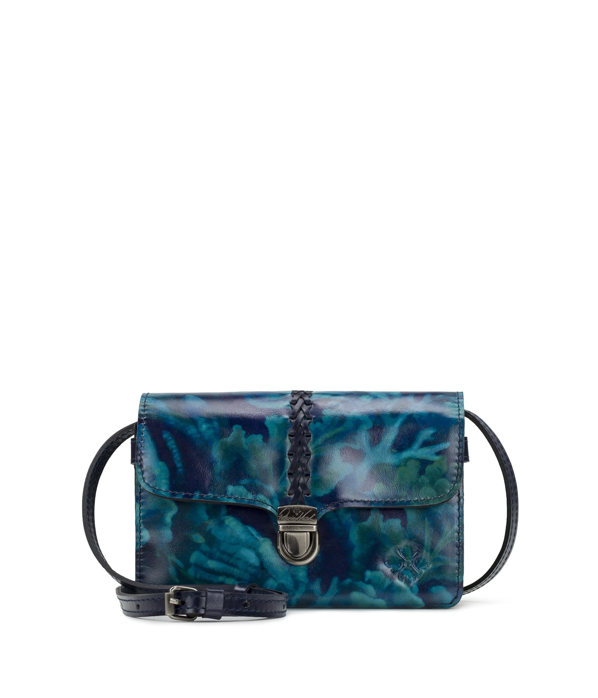 Patricia Nash Bianco Crossbody Bag - Genuine Leather Handbag for Women, Stylish & Durable Purse - Perfect for Work, Travel & Everyday Use
