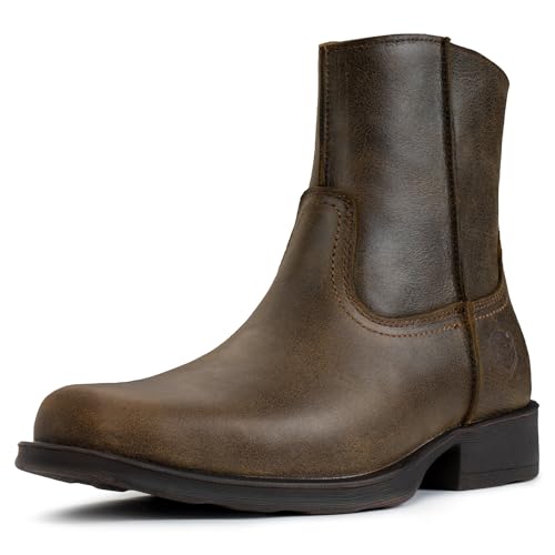7 Inch Antiqued Brown