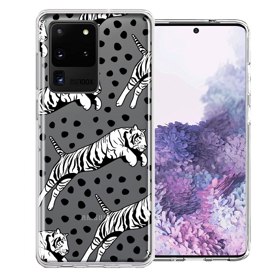 Samsung Galaxy S20 Ultra Case - Tiger Polkadots Design for Protection & Style