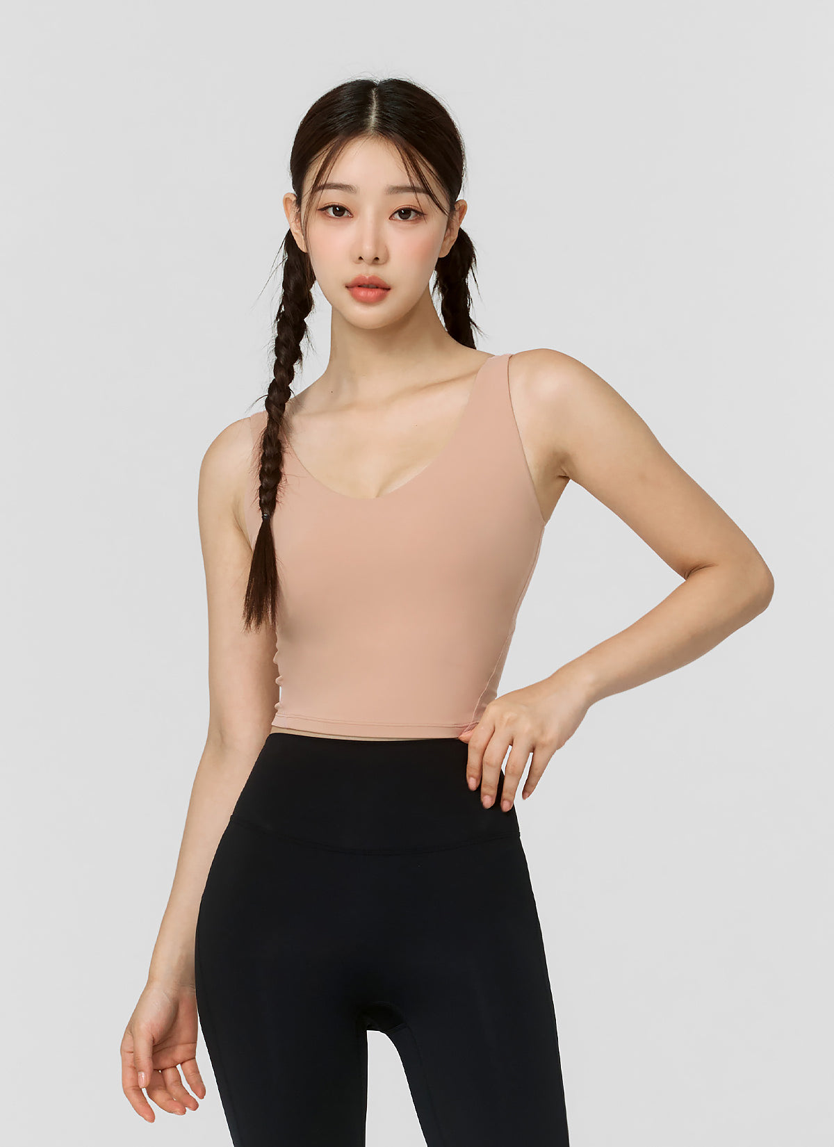 Black Label Signature V-Neck Crop Top for Women - Sexy & Stylish Summer Fashion - Perfect for Parties, Dates & Casual Outfits