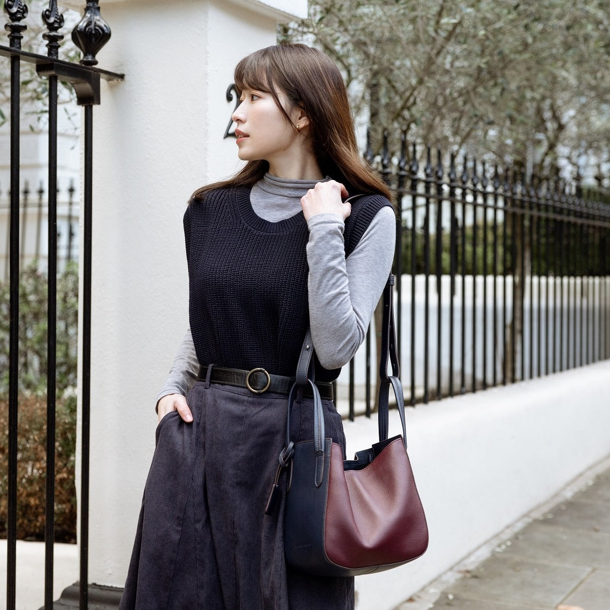 Eloise Genuine Leather Satchel Bag for Women - Stylish & Durable Crossbody Purse for Work, Travel & Everyday Use