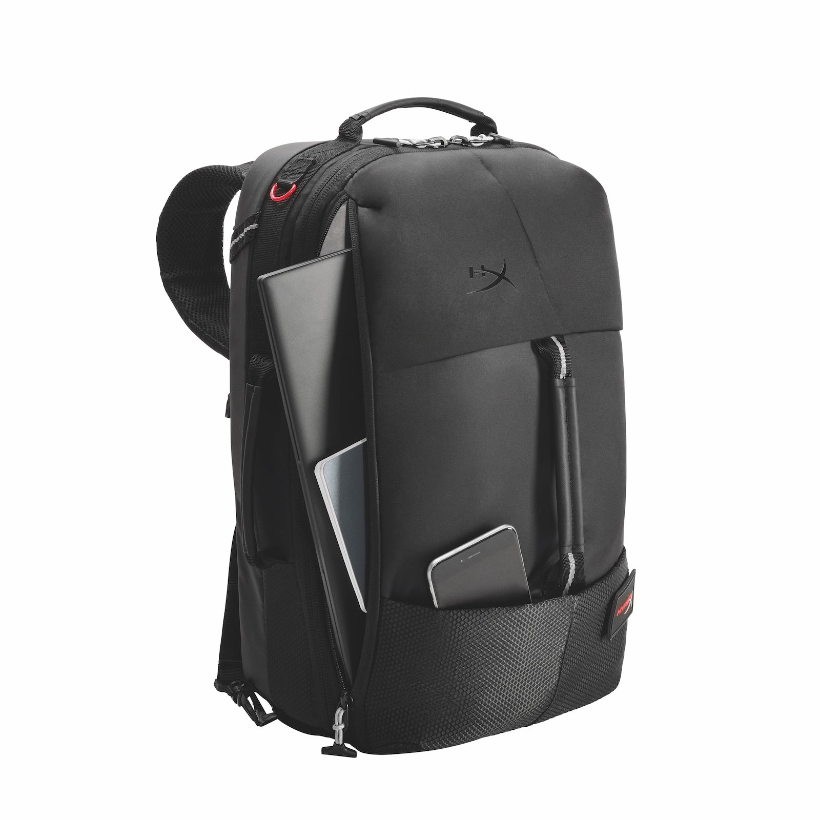 HyperX Knight Gaming Backpack - Durable Laptop Backpack for Travel & School - Water-Resistant, Spacious Design for Gamers & Students - Perfect for Work, Commute & Outdoor Adventures