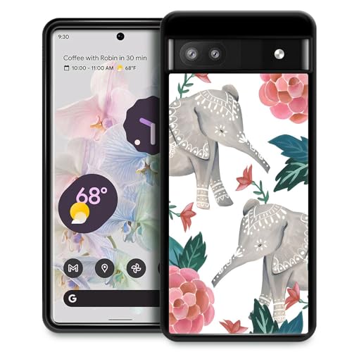Elephants and Flowers