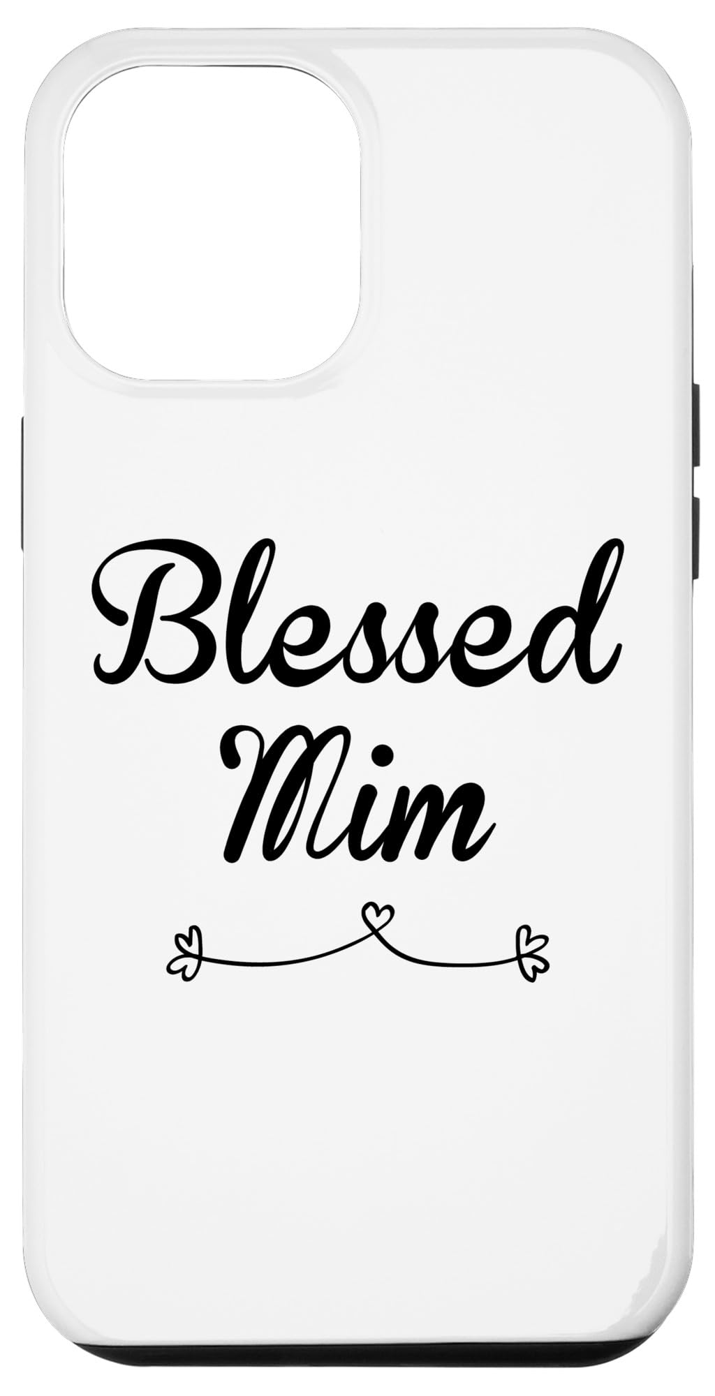 iPhone 12 Pro Max Protective Case with Blessing Design - Perfect Gift for Birthday, Christmas & Special Occasions (Mim Inspired)