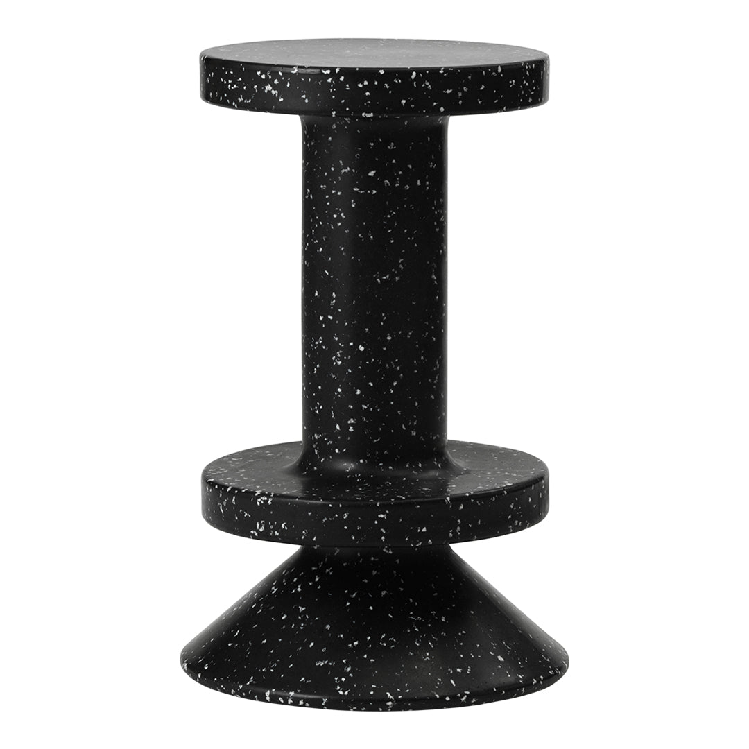 Bit Counter Stool - Adjustable Height Bar Stool for Kitchen Island, Breakfast Nook & Home Bar - Modern Industrial Style with Footrest - Perfect for Dining, Entertaining & Small Spaces