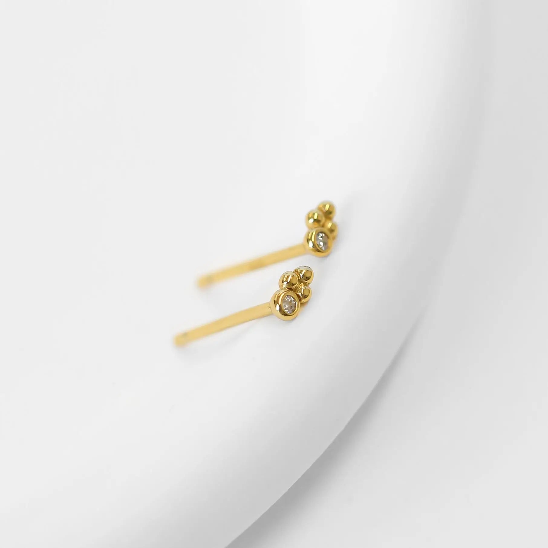 Clarity Stud Earrings - Sparkling Cubic Zirconia Earrings for Women | Perfect for Everyday Wear, Parties & Gifts