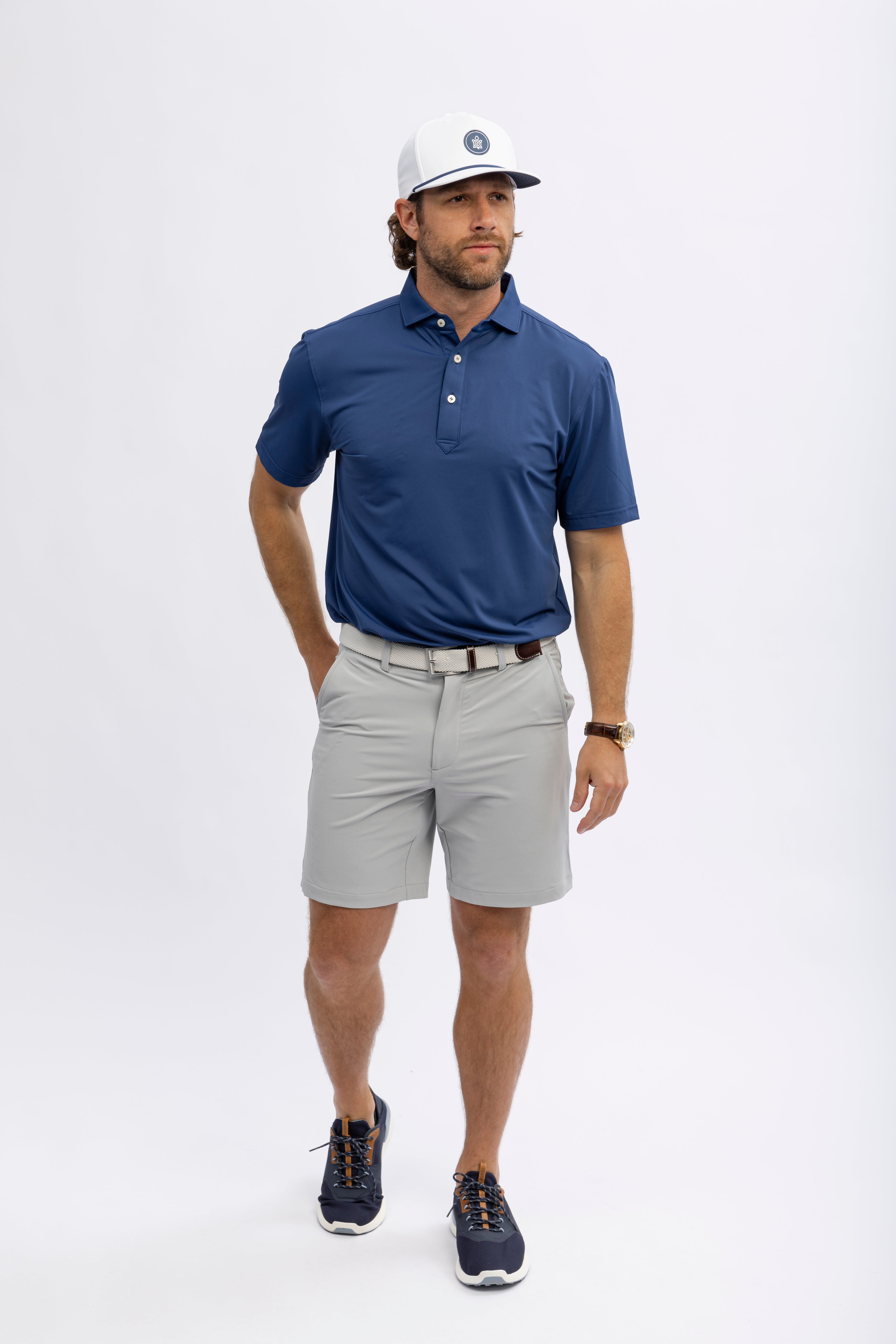 423 Performance Polo Shirt for Men - Moisture Wicking, Breathable & Quick-Dry Golf & Tennis Shirts - Ideal for Sports, Work & Outdoor Activities