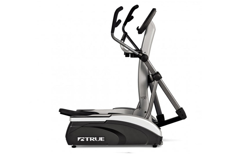 TRUE M50 Elliptical Machine - Low Impact Cardio Trainer for Home Gym, Full Body Workout Equipment - Perfect for Small Spaces & Apartment Fitness