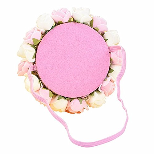 Tvoip Baby Princess Tiara Crown Set - Sparkling Gold Flower Headband with Artificial Roses for Girls' First Birthday Party, Photo Shoot & Dress Up (3-Pack Golden Crowns) - Perfect for Birthday Celebrations, Pageants & Princess-Themed Events