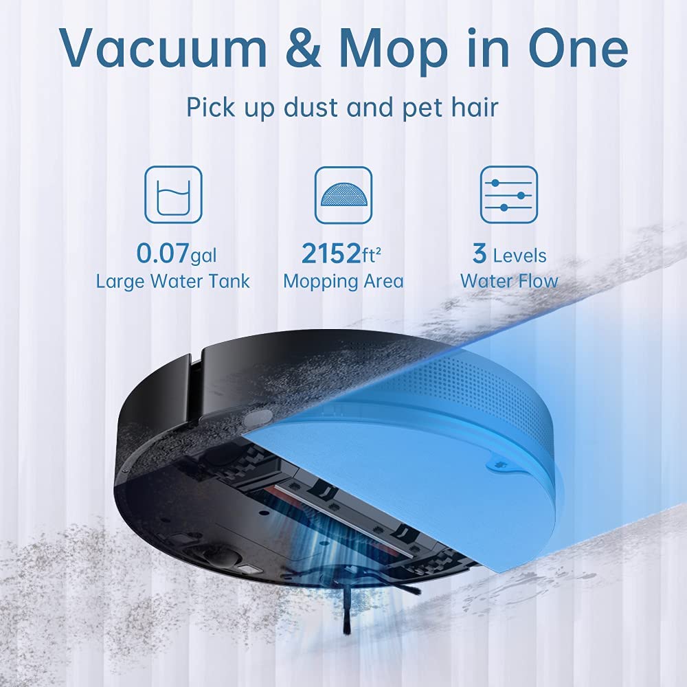 Dreame Bot L10 Pro Robot Vacuum and Mop Cleaner with Smart Mapping & Mobile App Control - Perfect for Hardwood Floors & Pet Hair Cleaning