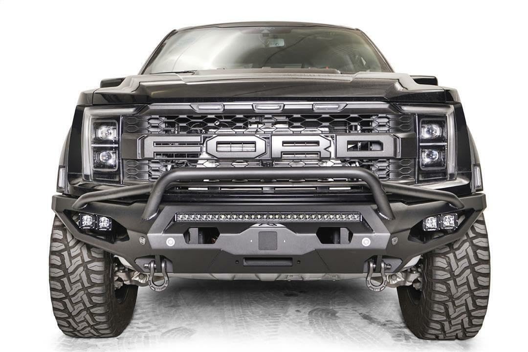 Fab Fours Matrix Front Bumper for 2021-2022 Ford Raptor F-150 - Heavy Duty Off-Road Protection (Perfect for Rock Crawling, Overlanding & Truck Modifications)