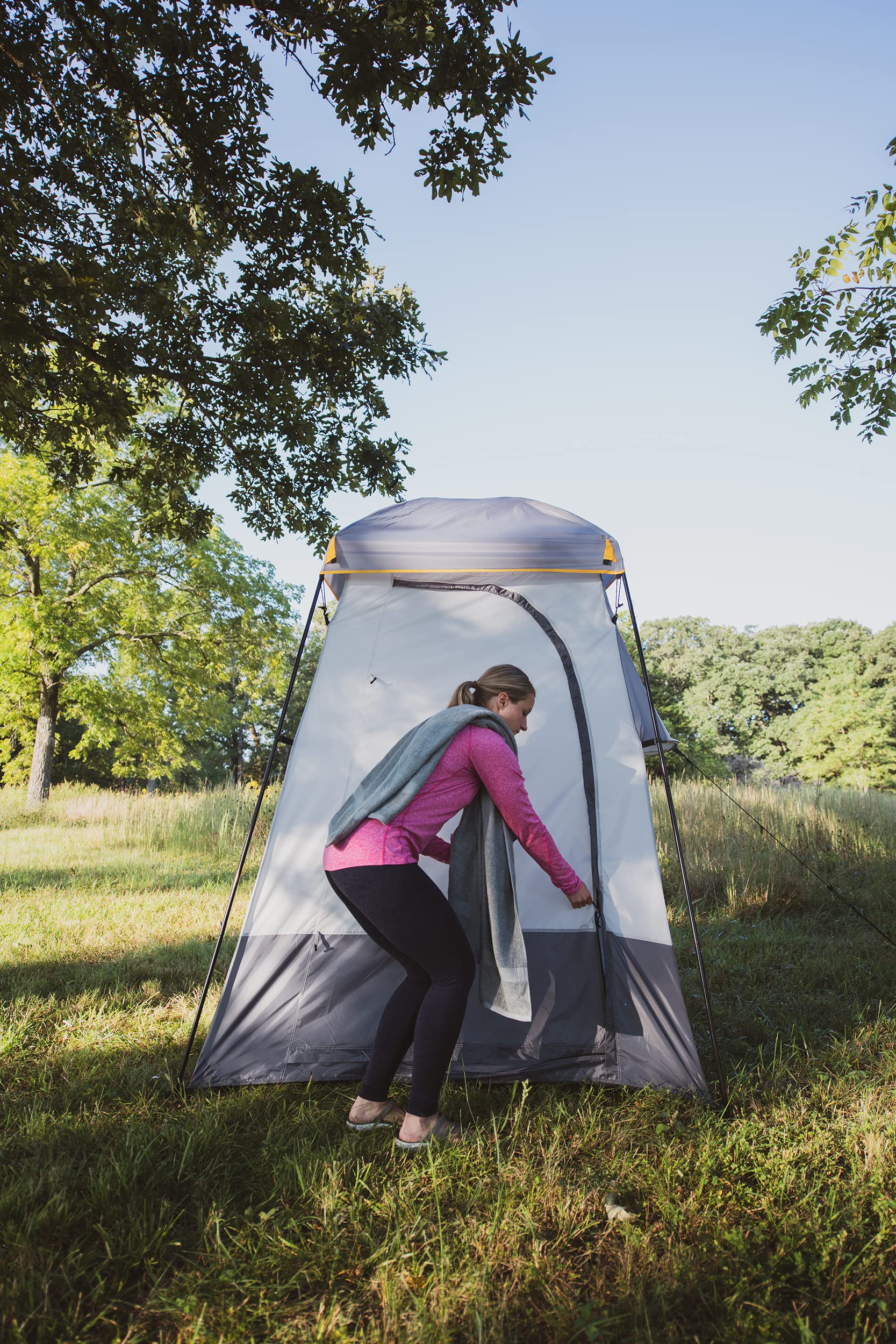 Browning Camping Privacy Shelter Tent - Portable Outdoor Changing Room for Camping, Beach, Pool & Hiking | Quick Setup & Durable Water-Resistant Design