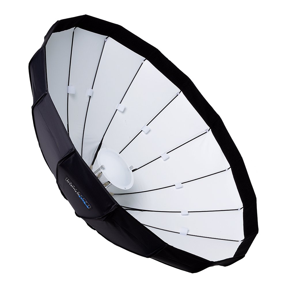 Pro Studio Solutions EZ-Pro 40in (100cm) Collapsible Beauty Dish & Softbox Combo with Novatron Speedring - Professional Photography Lighting for Strobe, Flash & Monolights - Perfect for Portrait, Fashion, and Beauty Photography