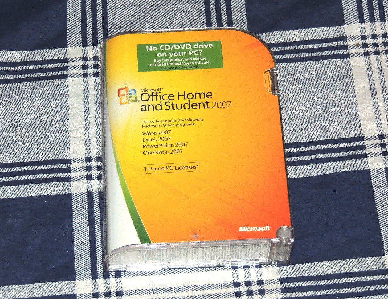 Microsoft Office Home and Student 2007 - Service Desk Edition | Word, Excel, PowerPoint for Students & Home Use | Perfect for Homework, Reports & Presentations