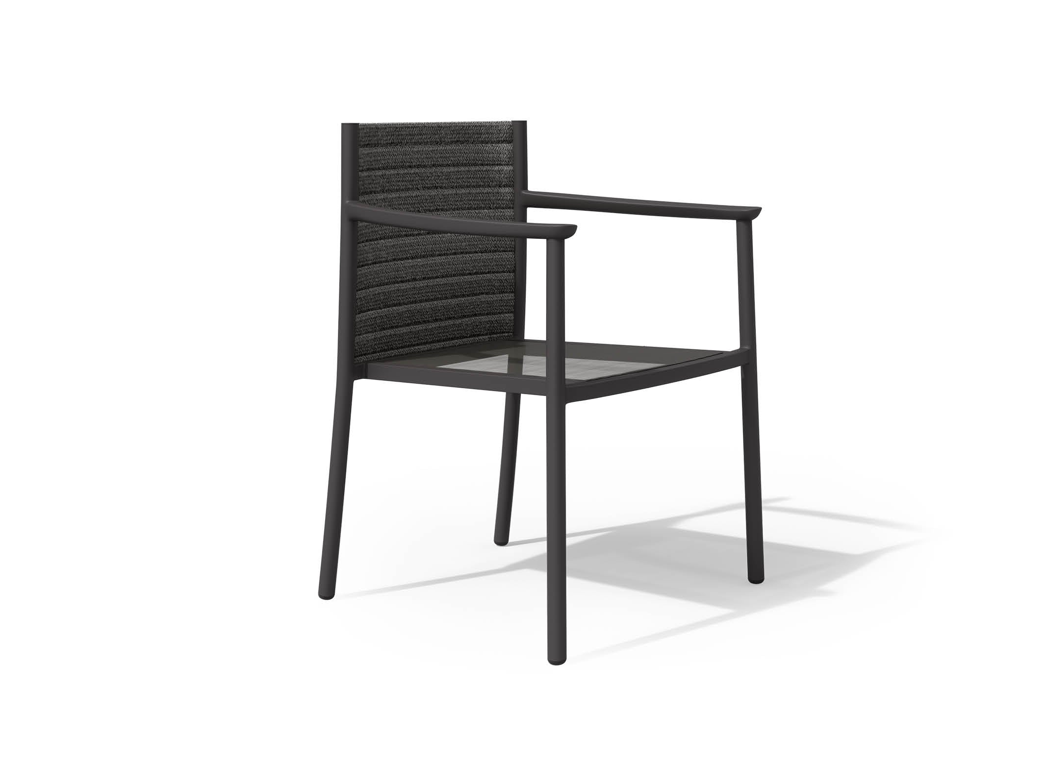 Lucca Modern Dining Chair - Mid Century Wooden Kitchen Chairs Set of 2 - Comfortable Upholstered Seat for Dining Room, Breakfast Nook & Home Office