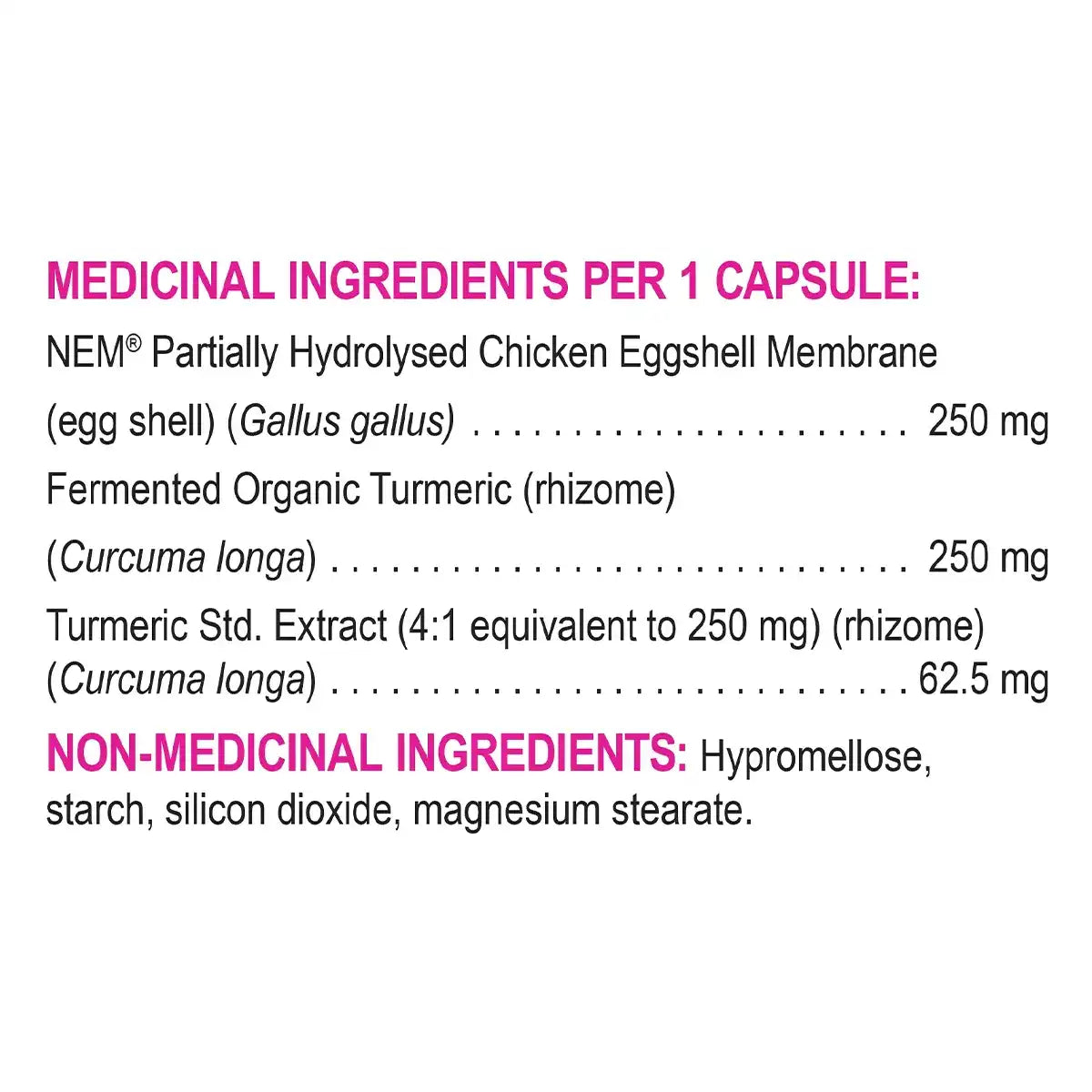 Genuine Health Fast Joint Relief Supplement with NEM & Turmeric - 60 Capsules for Joint Pain, Inflammation & Mobility Support - Ideal for Athletes & Active Adults