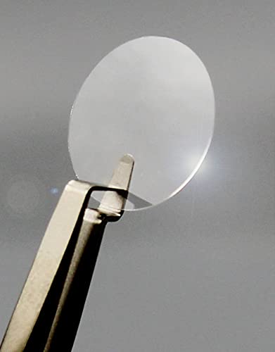 Premium Poly-L-Lysine Coated German Glass Coverslips - 12mm Round #1 Thickness - Ideal for Cell Culture, Microscopy & Biomedical Research