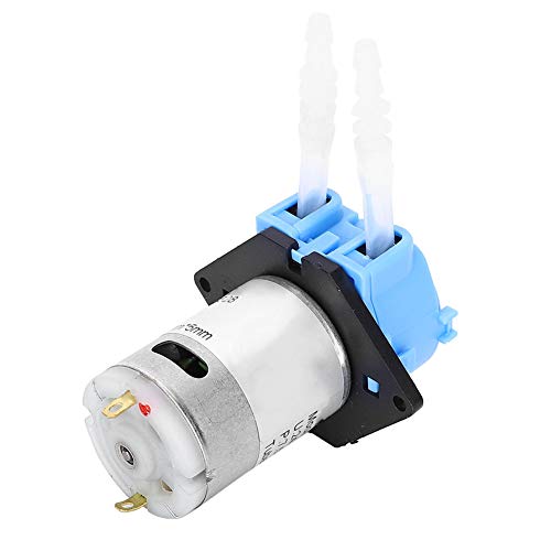 Blue Peristaltic Dosing Pump for Aquarium & Pharmaceuticals - Precise Flow Rate Controller | Ideal for Fish Tank Water Treatment & Medical Liquid Transfer