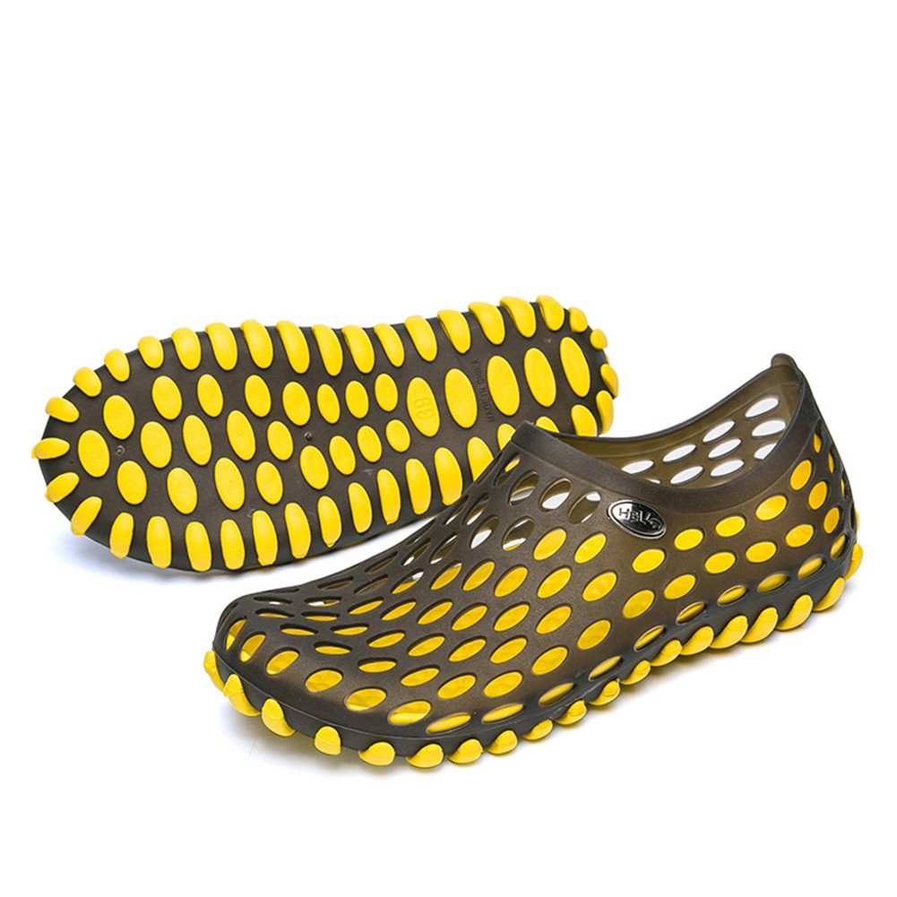 **LEADER SHOW® Men's Ultralight Hollow Sandals – Breathable Water Shoes for Summer – Comfortable & Quick-Dry for Beach, Pool & Outdoor Activities**