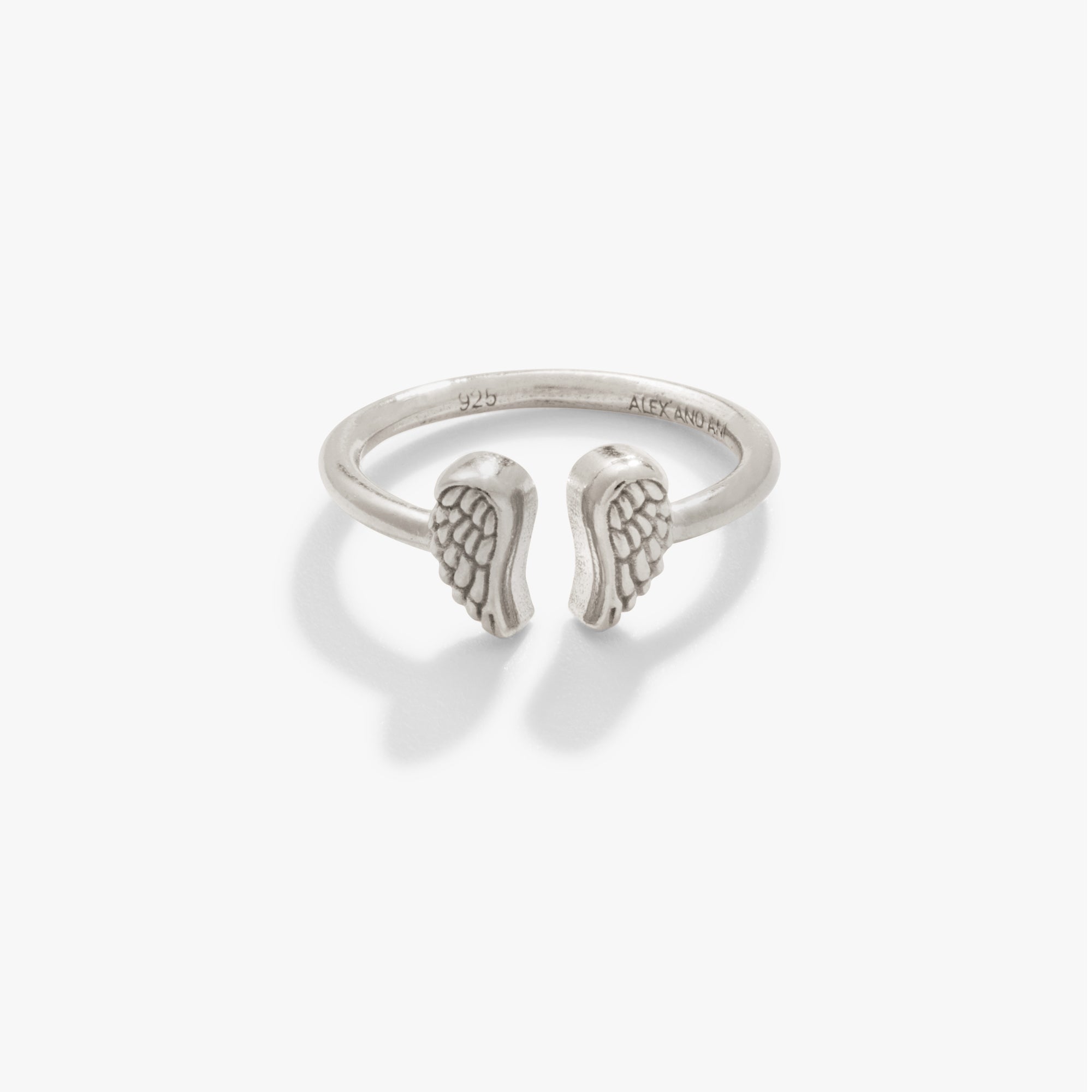 Angel Wing Ring for Women - Sterling Silver or Gold Plated Wing Jewelry - Perfect for Gifts, Weddings, and Everyday Elegance