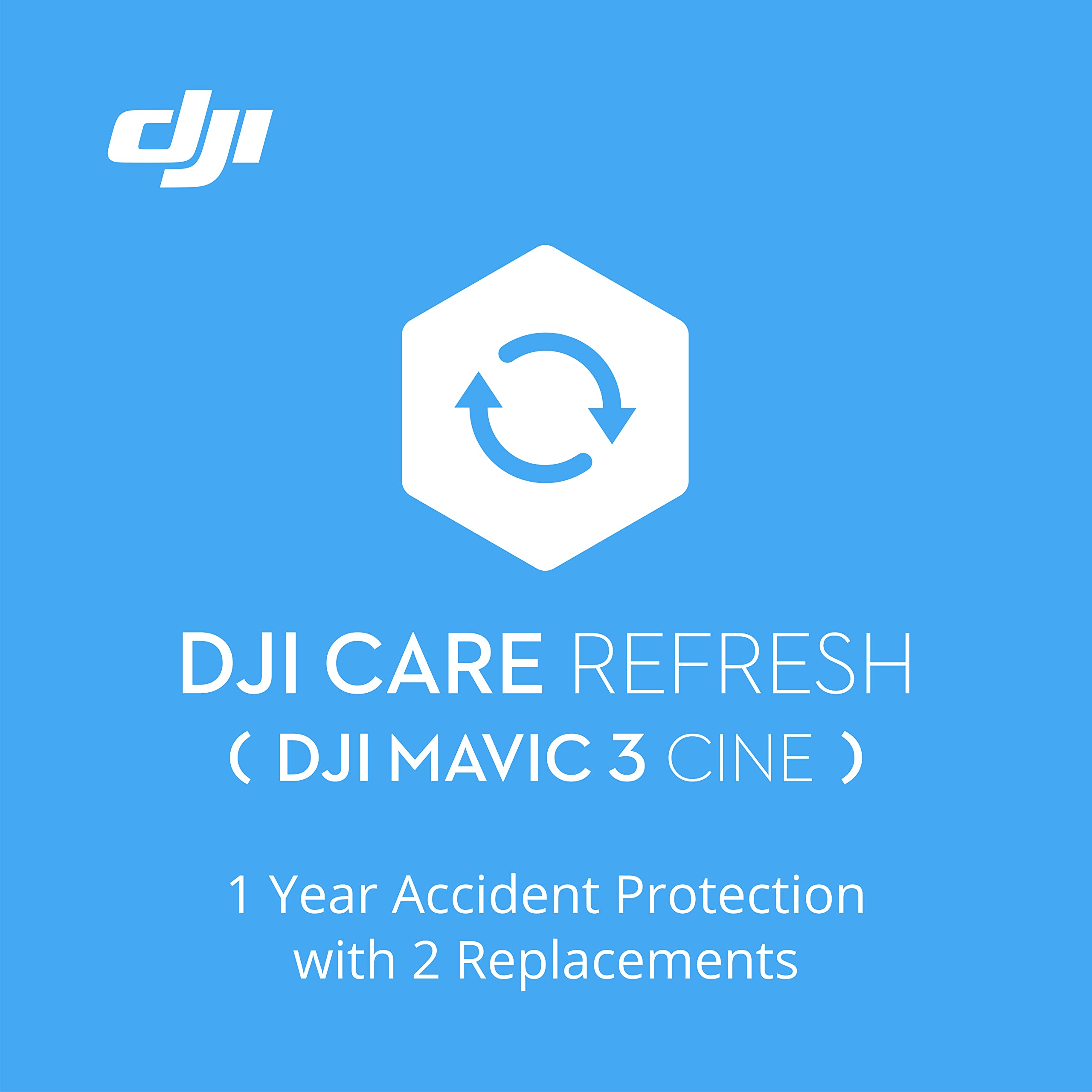 DJI Care Refresh 1-Year Plan for Cine Drones - Extended Warranty & Protection | Accident Coverage for DJI Cine Series Drones - Perfect for Aerial Videographers & Professional Filmmakers