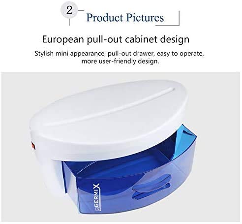 AECOR UV Sterilizer Box for Salon & Home - Disinfect Scissors, Baby Bottles, Toys, Towels, Nail Tools - CE Certified for Safe Sterilization in Beauty Spas & Nurseries