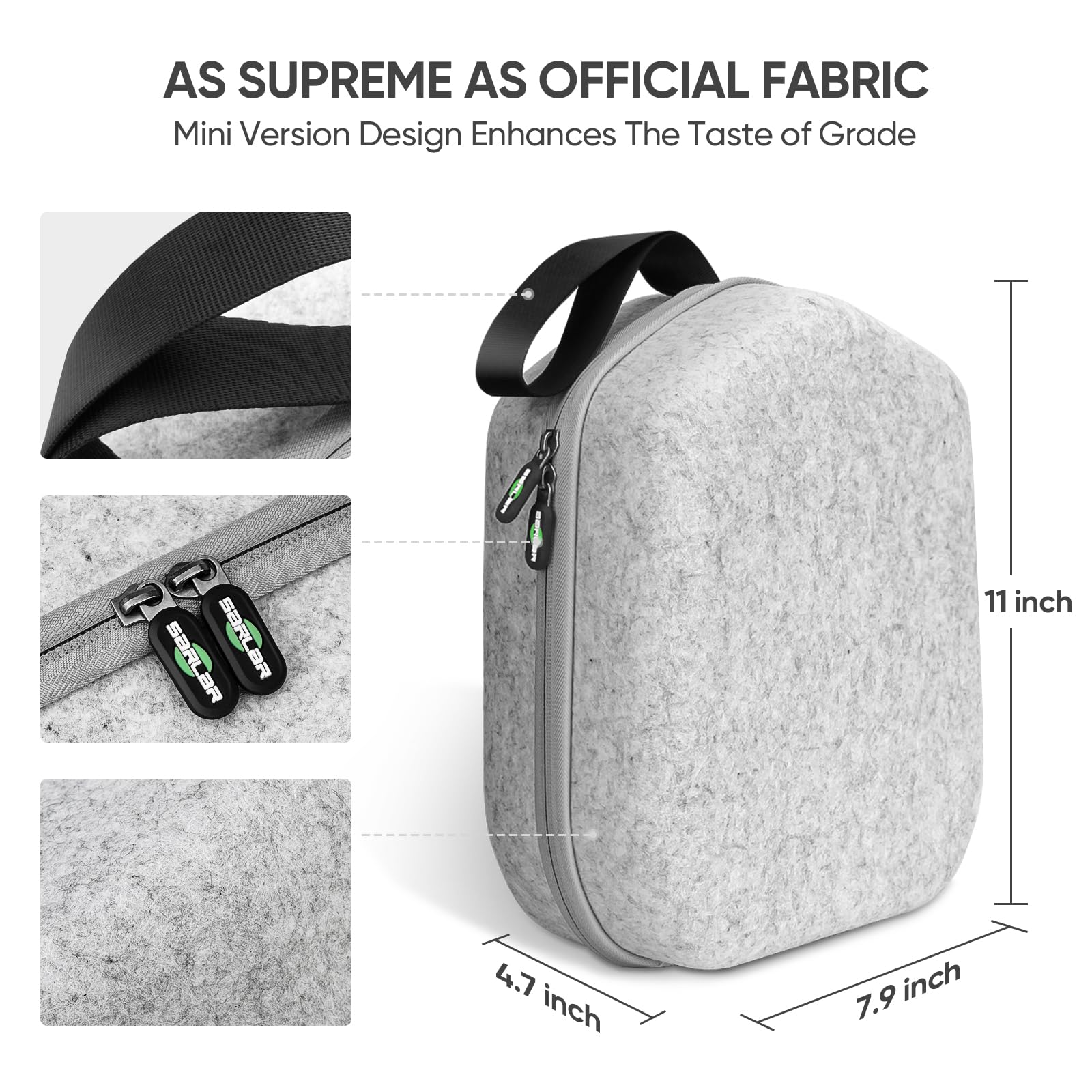 Premium Hard Carrying Case for Meta Quest 3S/Quest 3/Oculus Quest 2/Vision Pro VR Headset - Fits Official & Elite Straps with Controllers - Perfect for Travel Protection & Home Storage Organization
