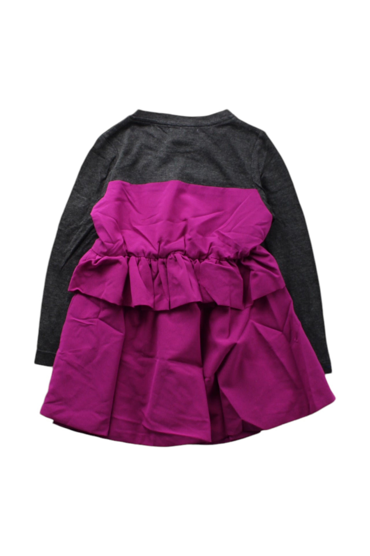 Stylish A for Apple Long Sleeve Dress for Toddlers - Size 2T & 4T - Perfect for Preschool, Playdates & Family Photos