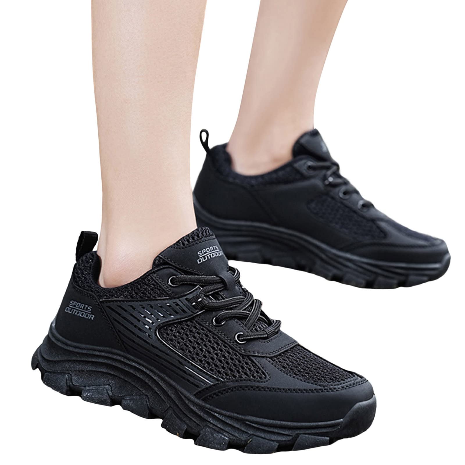**Women's Waterproof Lightweight Hiking Shoes - Non-Slip Outdoor Trekking Shoes for Wide Feet - Perfect for Summer Trails & Mountain Adventures**