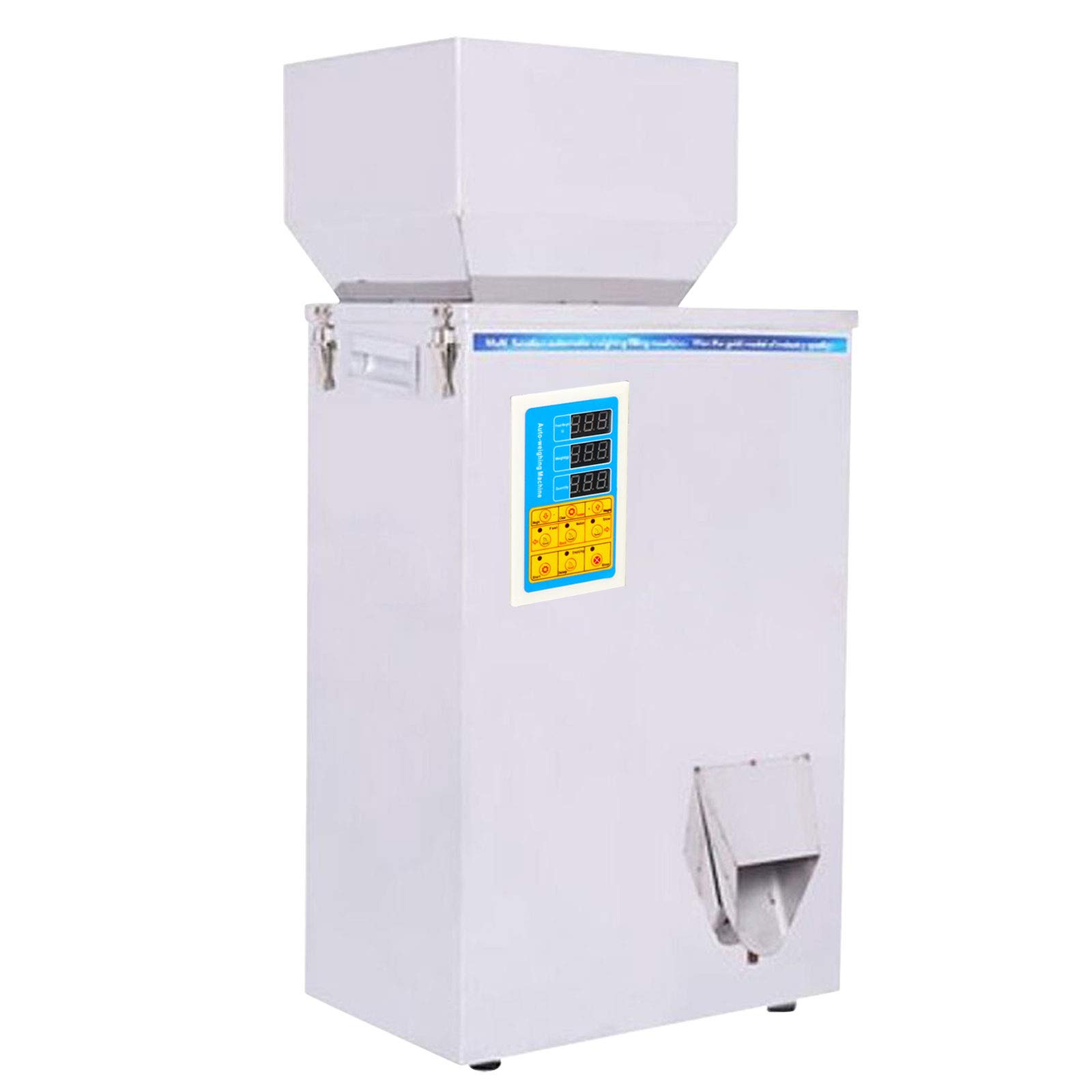 Automatic Intelligent Particle Weighing & Filling Machine 10-500g - Multifunctional Electric Packaging Equipment for Powder, Granules, Spices | Perfect for Food Industry, Pharmacy & Home Use