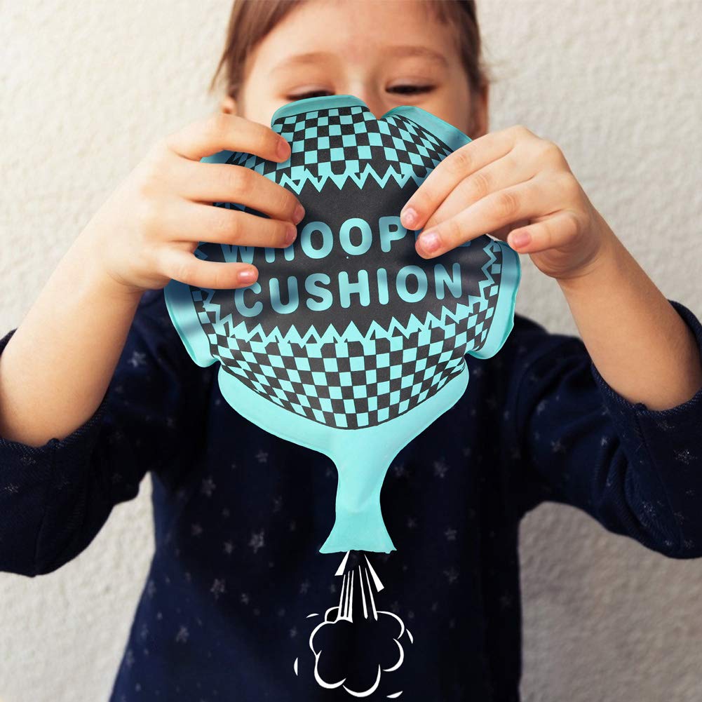 POPLAY 3-Pack Whoopee Cushions - Hilarious Fart Prank Gifts for Kids & Adults - Perfect for Birthday Parties, Prank Jokes, and Family Gatherings