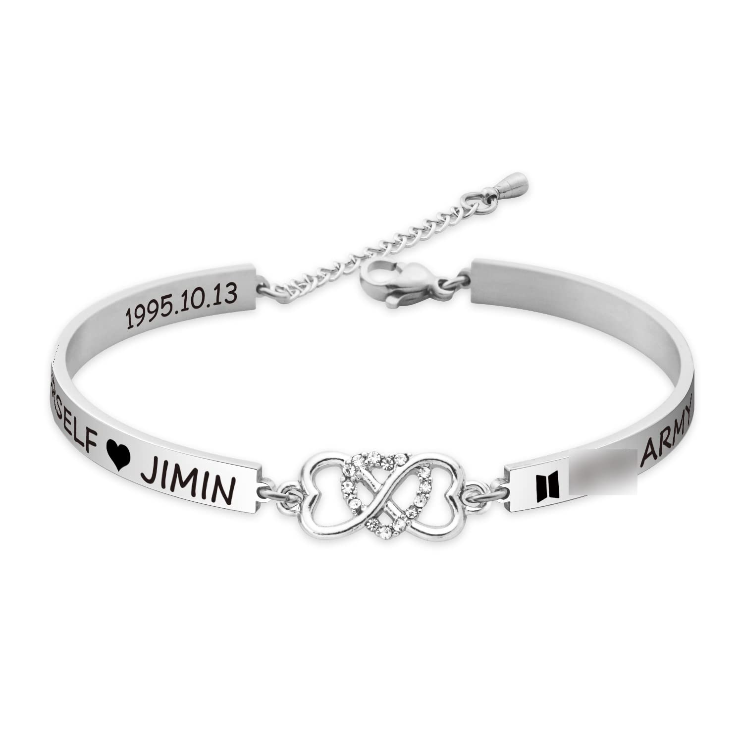 BTS Love Yourself Bracelet - Kpop BTS Fan Gift, Bangtan Boys Inspired Jewelry for ARMY - Perfect for Concerts, Birthdays & Kpop Collections