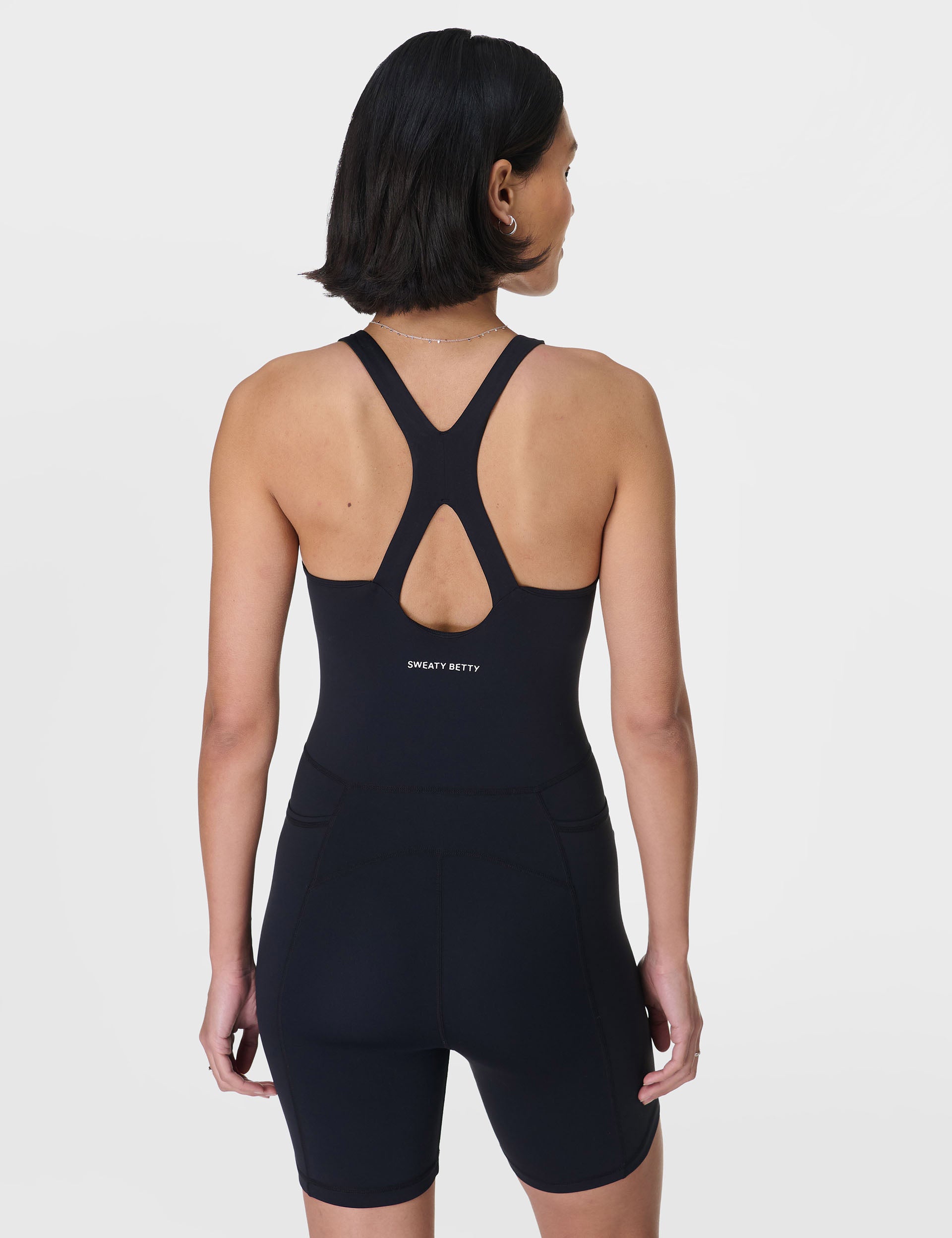 All Day Comfort Bodysuit for Women - Black | Seamless Stretchy Soft Fabric | Perfect for Layering, Workout & Everyday Wear