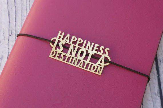 Vintage Solid Brass Charm for Traveler's Notebook Cover - Handmade Decorative Accessory for Journaling, Scrapbooking & DIY Craft Projects