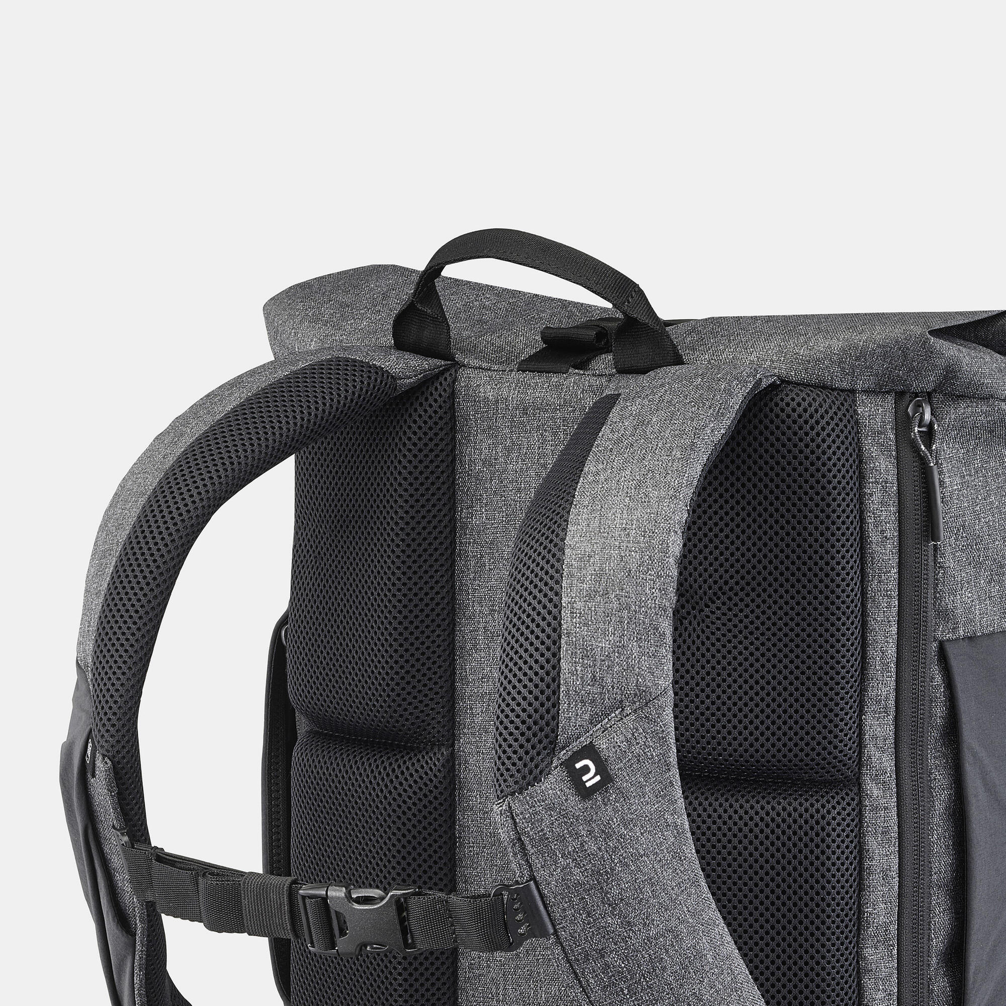 Quechua NH Escape 500 32L Rolltop Waterproof Hiking Backpack - Lightweight & Durable for Outdoor Adventures, Travel & Daily Commute