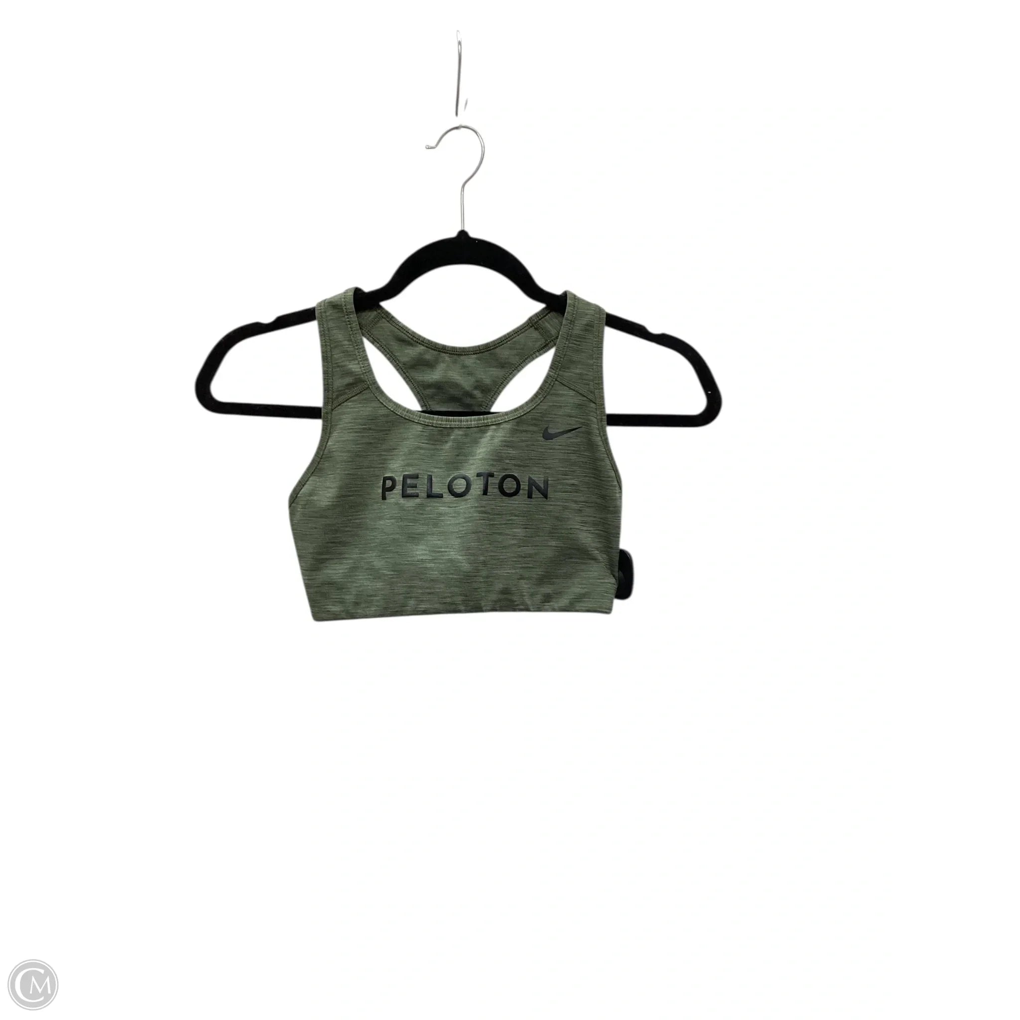 Nike Green Athletic Sports Bra for Women - Medium Size - Perfect for Running, Yoga & Gym Workouts