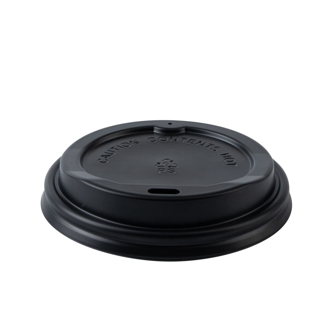 16oz Insulated Coffee Cups with Lids - 200 Pack Leakproof Ripple Wall Hot Cups | Disposable Gray Paper Cups for Coffee, Tea, Hot Cocoa & Lattes | Perfect for Cafes, Offices & Catering Events