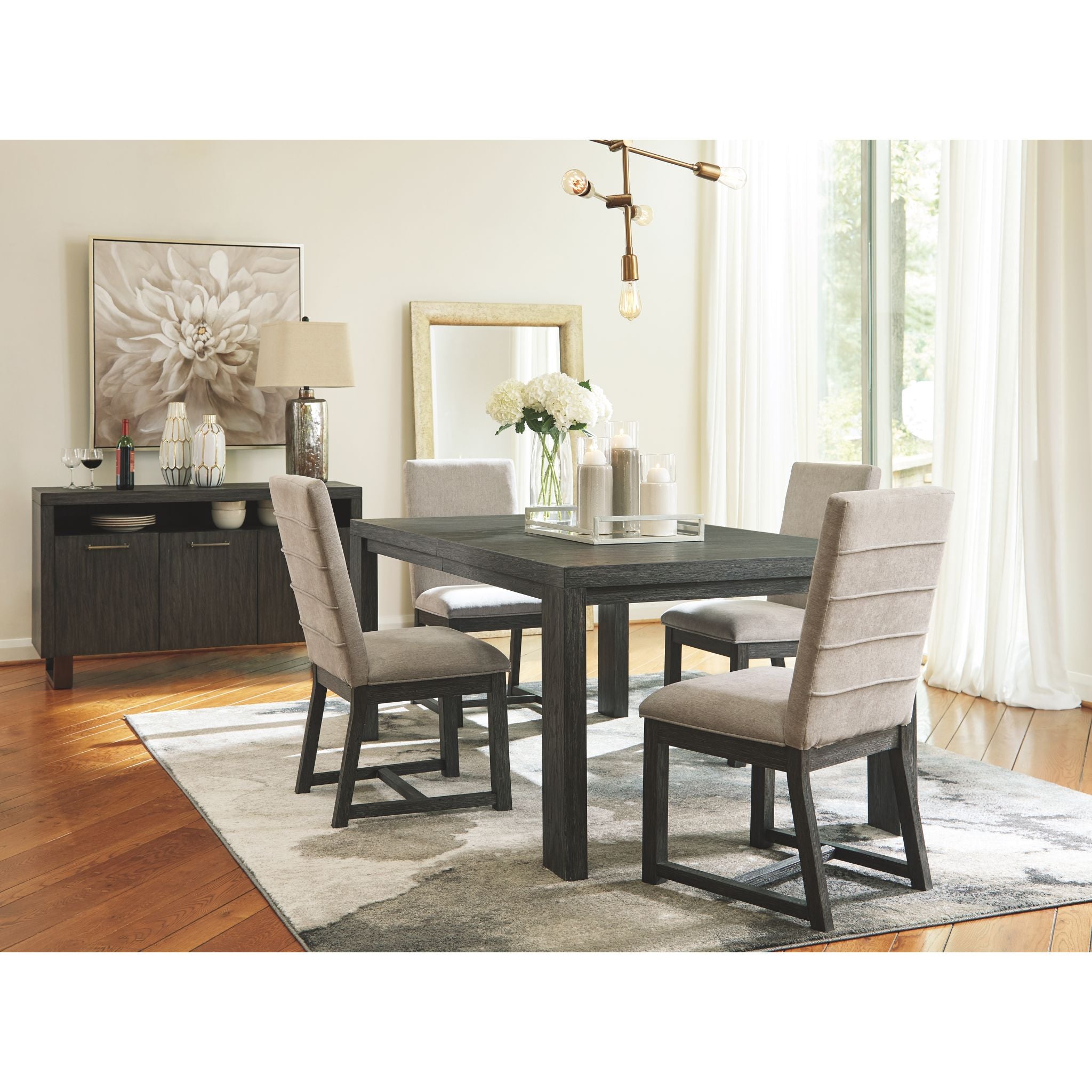 Bellvern Exclusive 12-Piece Dining Set - Elegant Porcelain Dinnerware for 4, Includes Plates, Bowls & Mugs - Perfect for Family Dinners, Entertaining Guests & Special Occasions