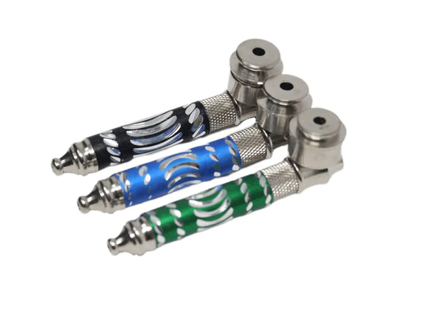 3.5 Inch Die Cut Metal Pipe - Assorted Colors for DIY Crafts, Home Decor, and Industrial Use
